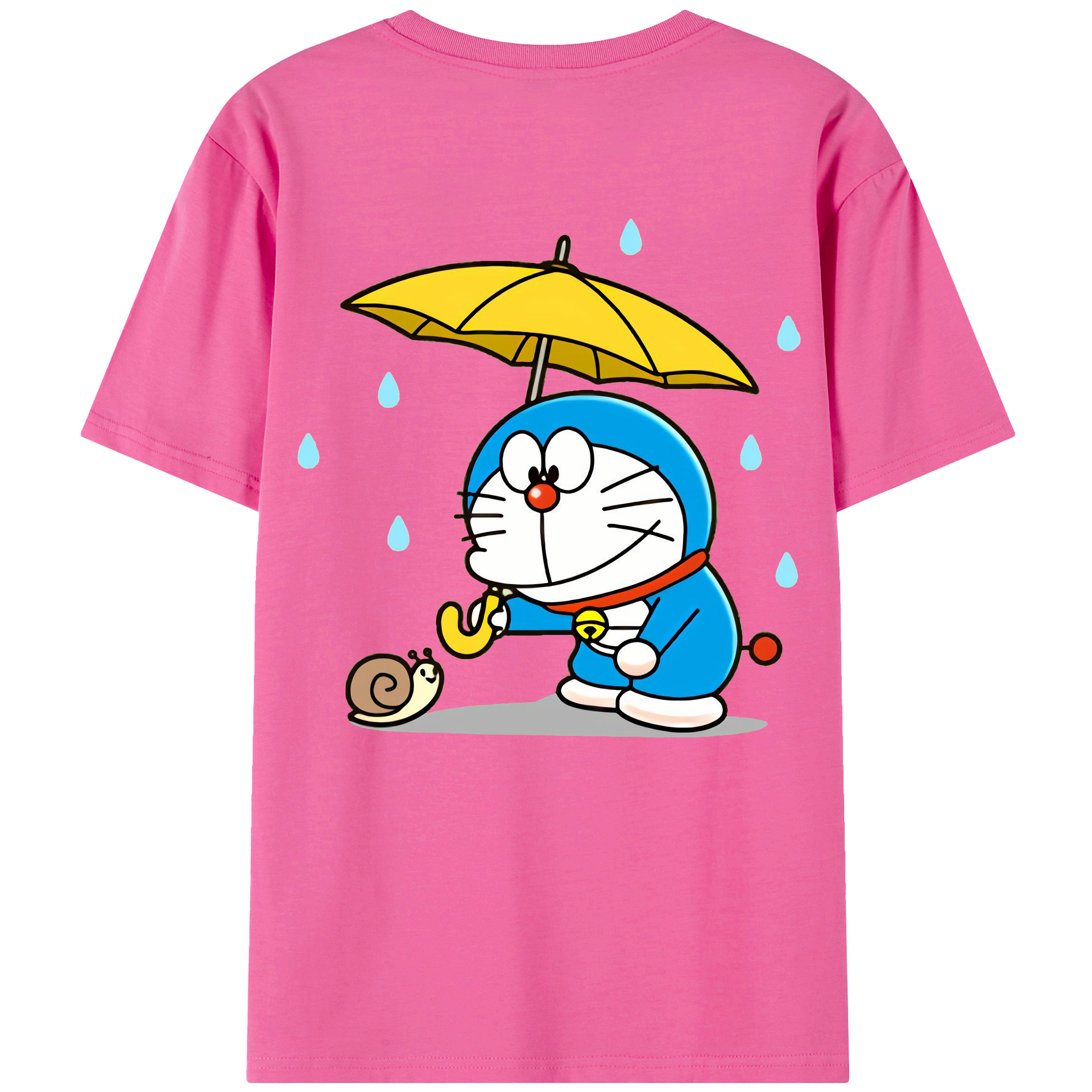 （画像用） ドラえもん Doraemon レディース半袖Tシャツ(バックプリント)